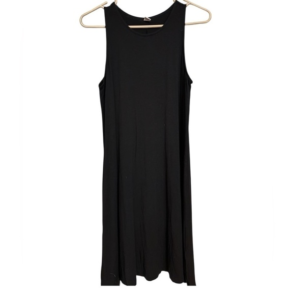 Old Navy Dresses & Skirts - Goth All Black Sleeveless Midi Dress